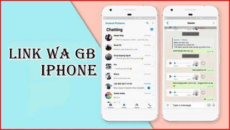 Link WA Iphone GB (iOS) Download Versi Terbaru Anti Banned 2023!