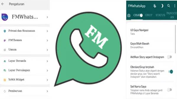 FM Whatsapp Apk Mod Download Versi Lama dan Terbaru 2023 No Ads!